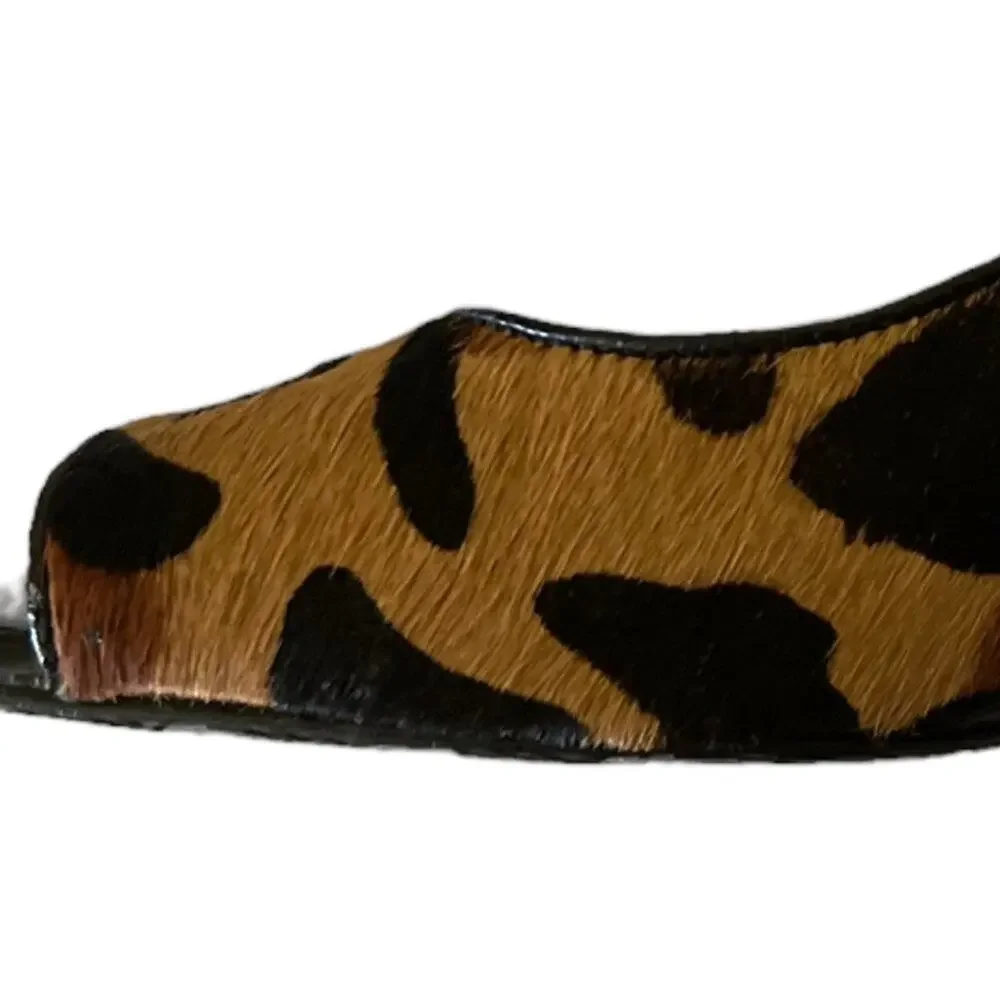LIZ CLAIBORNE Cheetah Print Rave2 Heels 6M